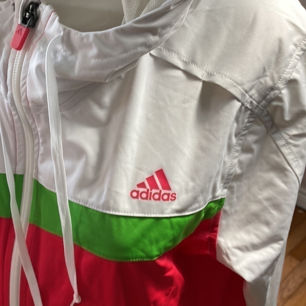 Adidas Climacool 2010 Boston Marathon Hooded Running Windbreaker Sz L - Picture 5 of 14